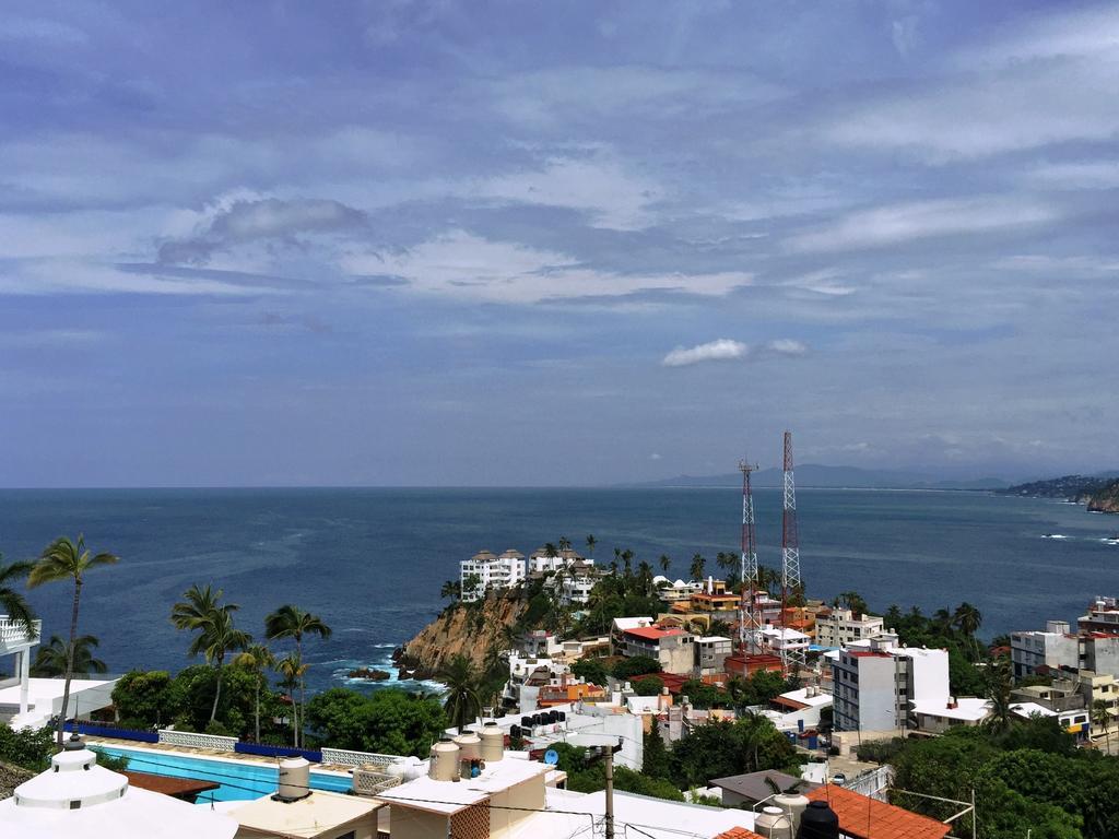 Villa Guitarron Gran Terraza Vista Espectacular 6 Huespedes Piscina Gigante Acapulco Exterior foto